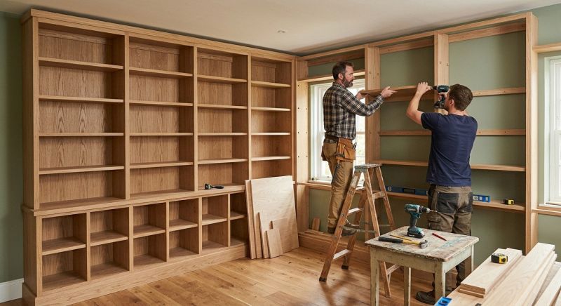 Bookcase Installation in Winston Salem, NC
