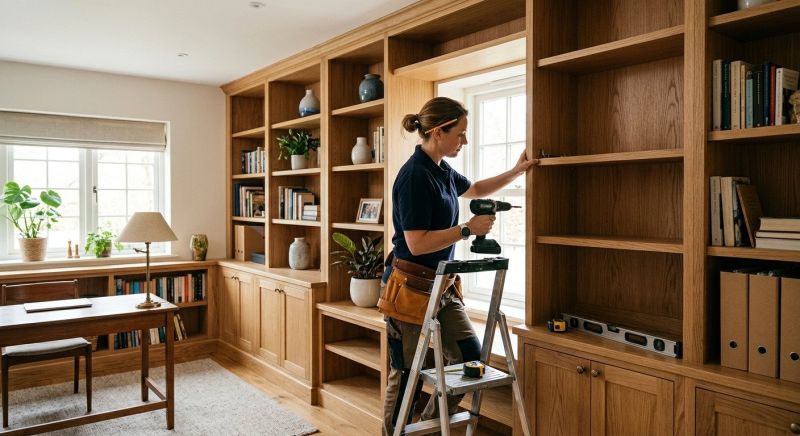 Built In Shelving Service in Alexandria, VA