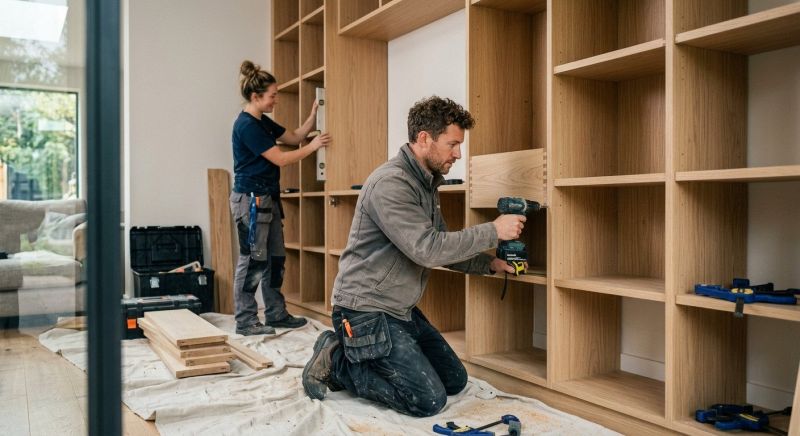 Custom Shelving Installation in Fairfax, VA